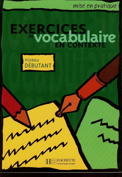 Image of Exercices de vocabulaire en contexte niveau debutant