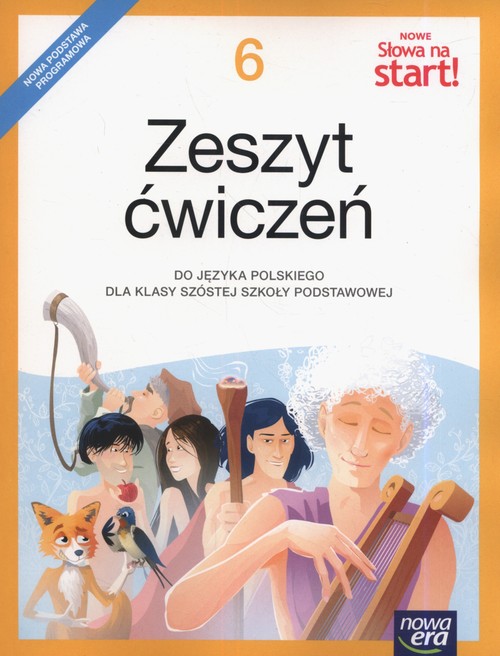 Image of Nowe Słowa na start! 6 Zeszyt ćwiczeń Szkoła podstawowa