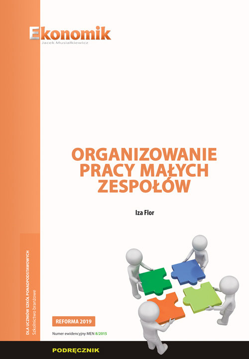 Image of Organizowanie pracy małych zespołów Podręcznik Szkoła ponadpodstawowa