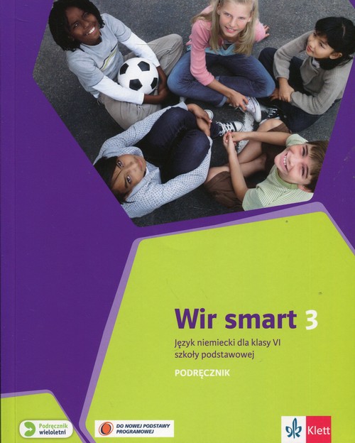 Image of Wir smart 3 Język niemiecki dla klasy 6 Podręcznik z płytą CD Szkoła podstawowa