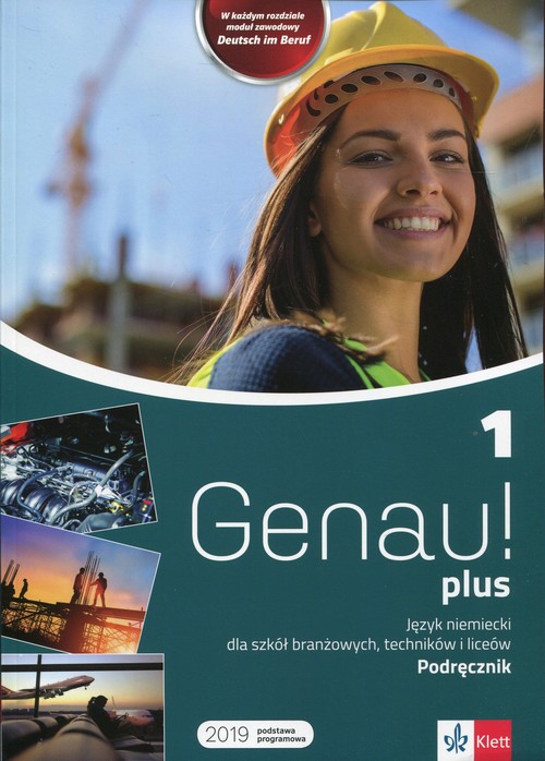 Image of Genau! plus 1 Podręcznik z płytą CD Liceum i technikum. Szkoła branżowa