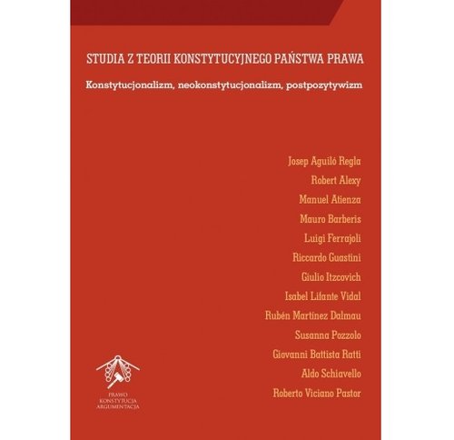 Image of Studia z teorii konstytucyjnego państwa prawa