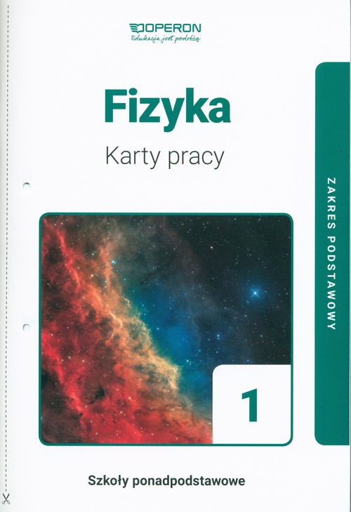 Image of Fizyka 1 Karty pracy Zakres podstawowy Szkoła ponadpodstawowa