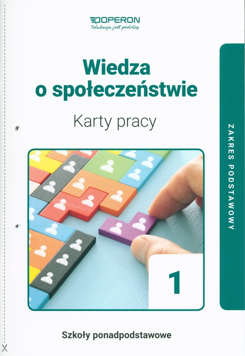 Image of Wiedza o społeczeństwie 1 Karty pracy Zakres podstawowy Szkoła ponadpodstawowa