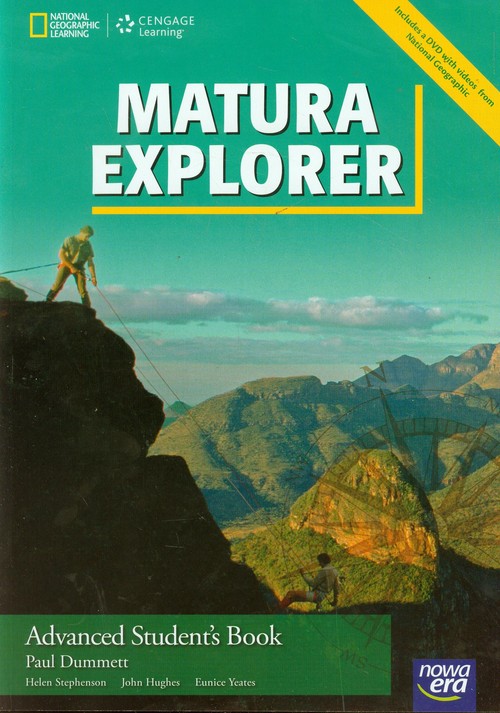 Image of Matura Explorer Advanced Student's Book + DVD Szkoła ponadgimnazjalna