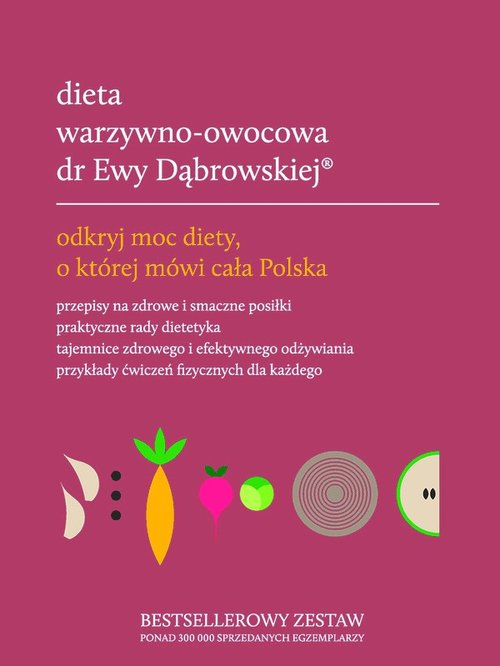 Image of Dieta warzywno-owocowa dr Ewy Dąbrowskiej komplet