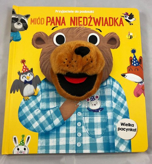 Image of Przyjaciele do poduszki Miód pana niedźwiadka