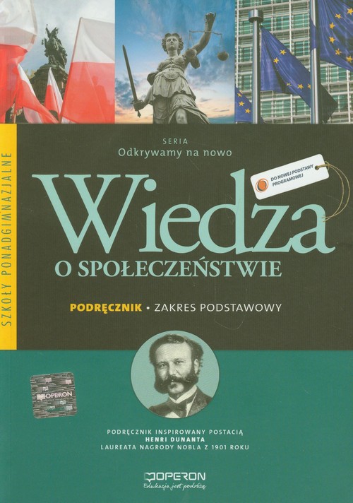 Image of Wiedza o społeczeństwie Podręcznik Zakres podstawowy szkoła ponadgimnazjalna