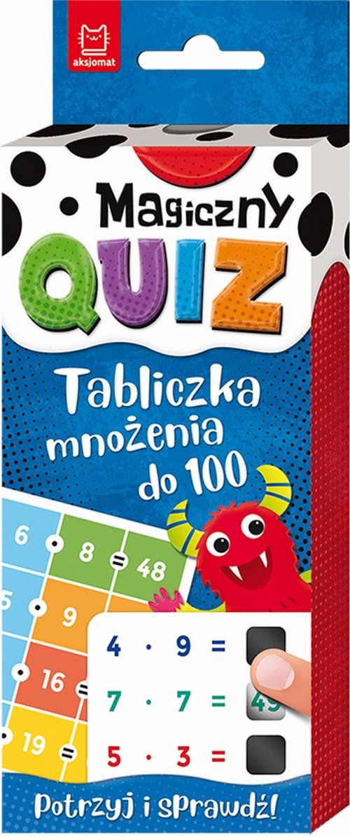 Image of Magiczny quiz Tabliczka mnożenia do 100