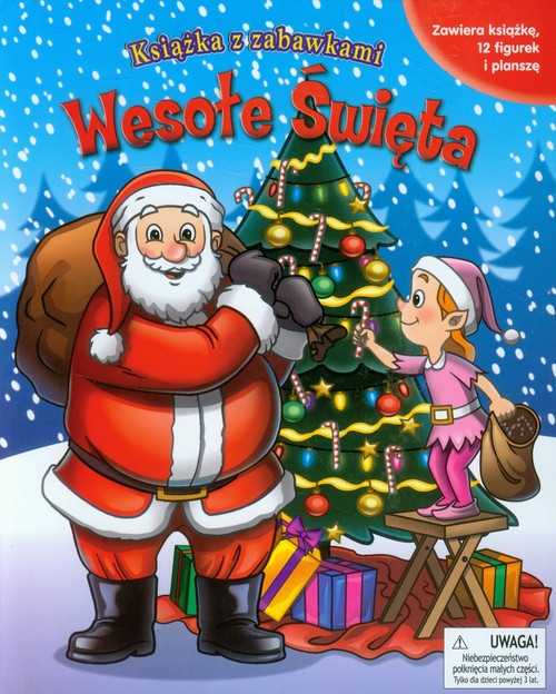 Image of Wesołe Święta Książka z zabawkami