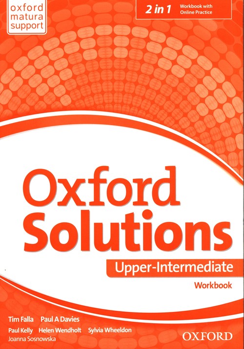 Image of Oxford Solutions Upper-Intermediate Workbook + Online Practice