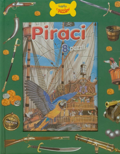 Image of Piraci 8 puzzli Książka z puzzlami