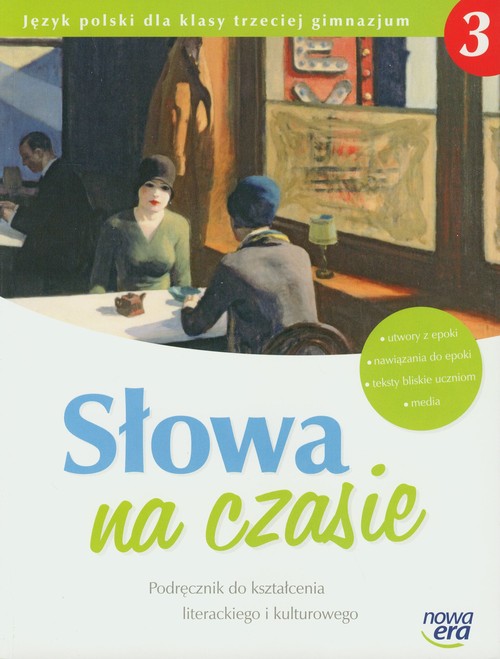 Image of Słowa na czasie 3 Podręcznik do kształcenia literackiego i kulturowego Gimnazjum