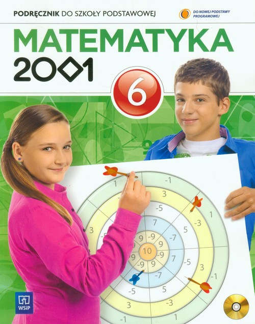 Image of Matematyka 2001 6 Podręcznik z płytą CD Szkoła podstawowa