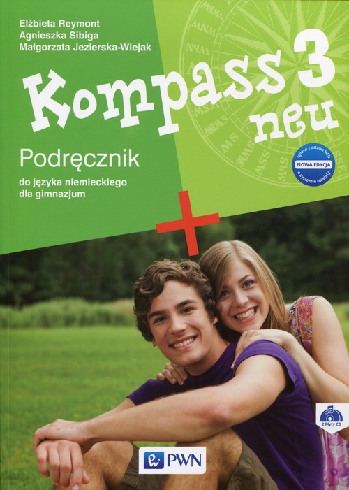 Image of Kompass 3 neu Nowa edycja Podręcznik do języka niemieckiego + 2CD Gimnazjum