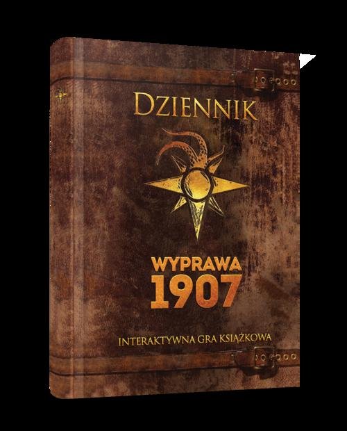 Image of Dziennik Wyprawa 1907 Interaktywna gra książkowa