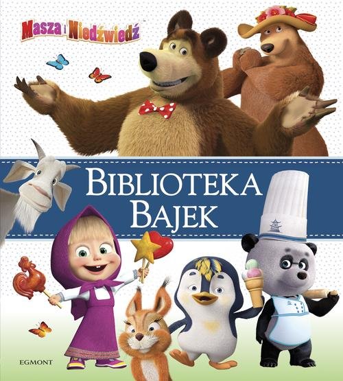 Image of Masza i Niedźwiedź Biblioteka Bajek