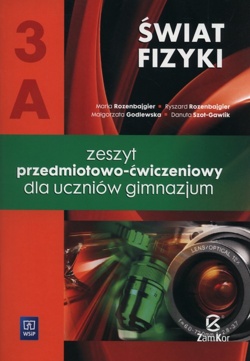 Image of Świat fizyki 3A Zeszyt przedmiotowo-ćwiczeniowy Gimnazjum