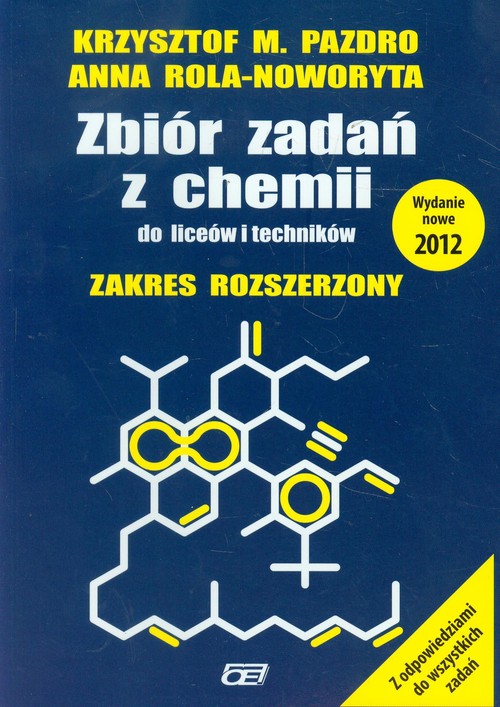 Image of Zbiór zadań z chemii do liceów i techników zakres rozszerzony