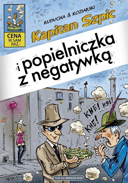 Image of Kapitan Szpic i popielniczka z negatywką