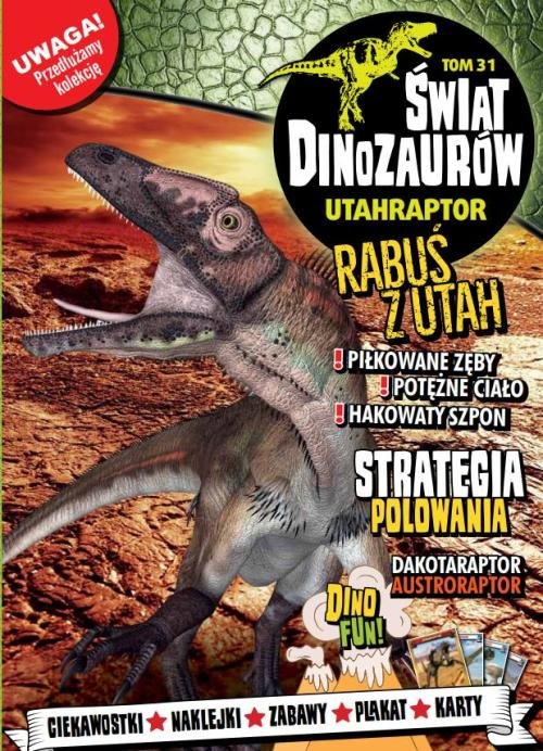 Image of Świat Dinozaurów 31 UTAHRAPTOR /K/
