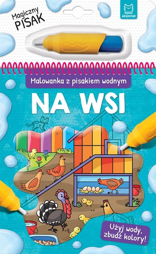 Image of Malowanka z pisakiem wodnym Na wsi .