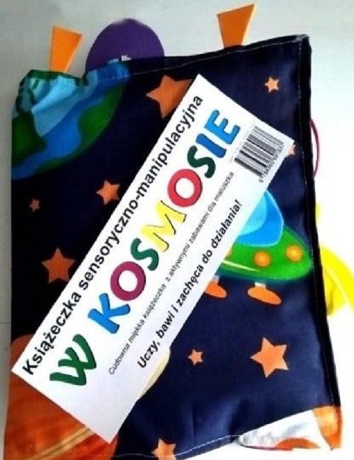 Image of W kosmosie Książeczka sensoryczno-manipulacyjna