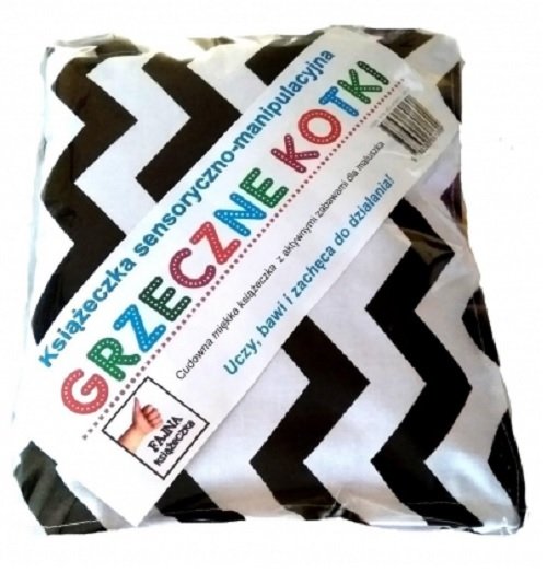 Image of Grzeczne kotki Książeczka sensoryczno-manipulacyjna