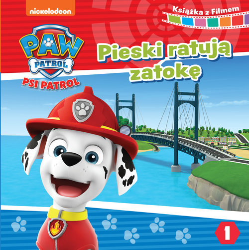 Image of Psi Patrol Książka z filmem Pieski ratują zatokę