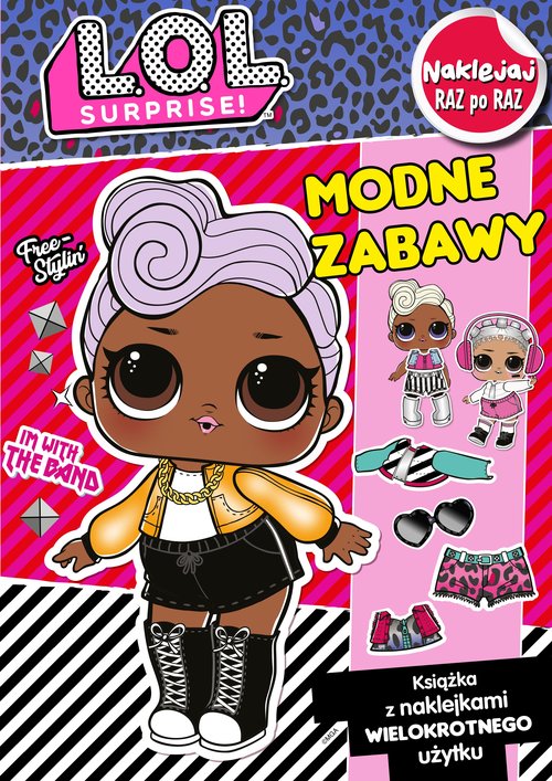 Image of L.O.L. Surprise! Naklejaj raz po raz Modne zabawy