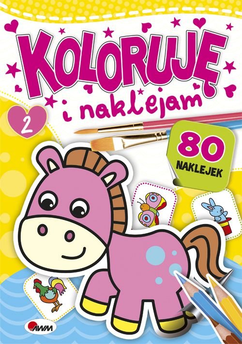 Image of Koloruję i naklejam 2
