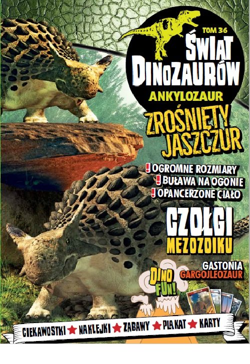 Image of Świat Dinozaurów 36 ANKYLOZAUR