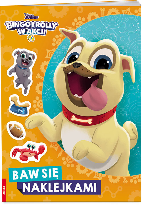 Image of Bingo i Rolly w akcji Baw się naklejkami