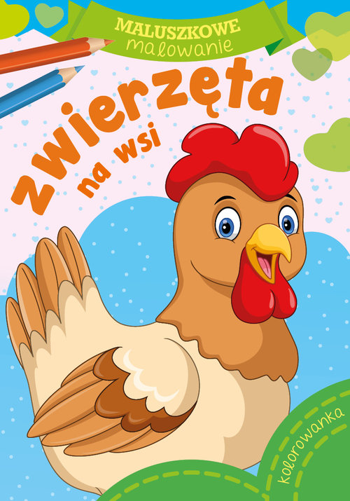 Image of Maluszkowe malowanie Zwierzęta na wsi