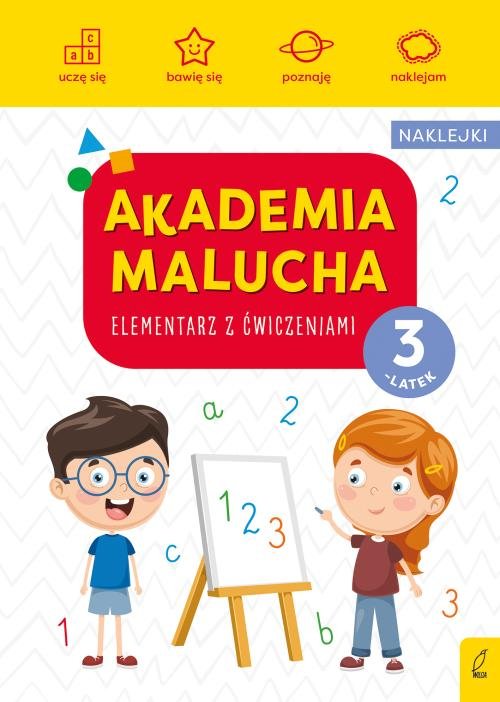 Image of Akademia malucha Elementarz z ćwiczeniami 3-latek