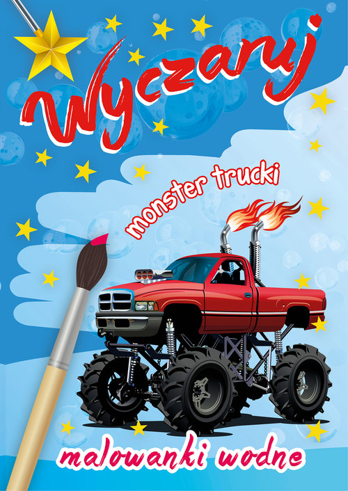 Image of Wyczaruj monster trucki Malowanki wodne
