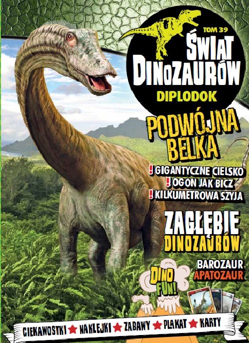Image of Świat Dinozaurów. 39 DIPLODOK