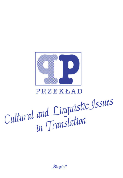 Image of Cultural and Linguistic Issues in Translation ( Nr 46)