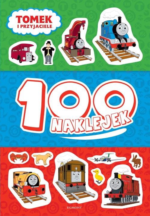 Image of Tomek i przyjaciele 100 naklejek