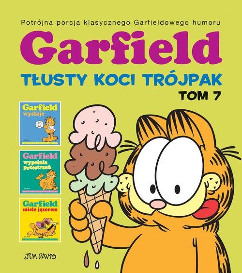 Image of Garfield Tłusty koci trójpak Tom 7