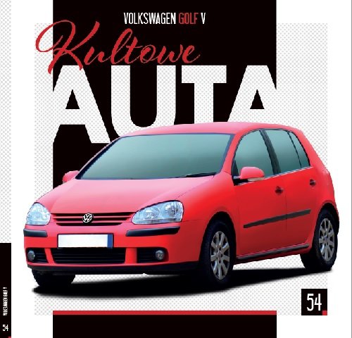 Image of Kultowe Auta Tom 54 Volkswagen Golf V