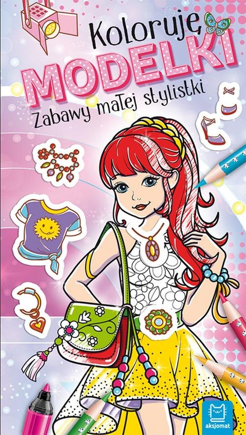 Image of Koloruję MODELKI Zabawy małej stylistki