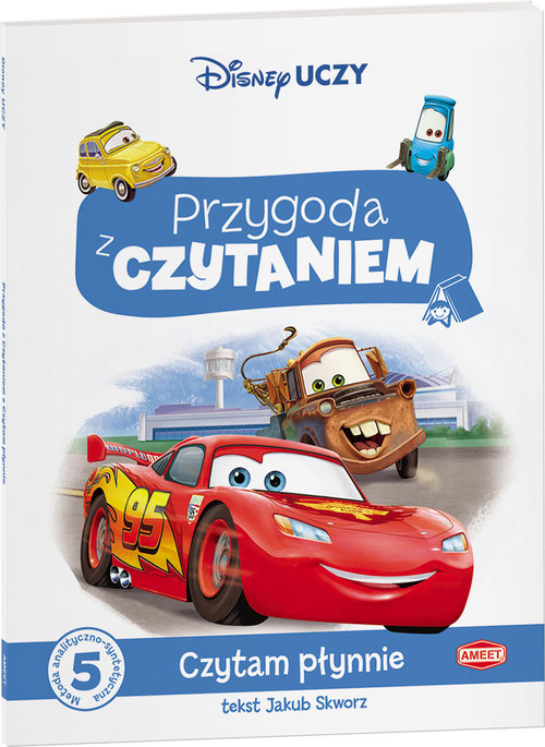 Image of Disney uczy Auta Przygoda z czytaniem Czytam płynnie Poziom 5 Metoda analityczno-syntetyczna