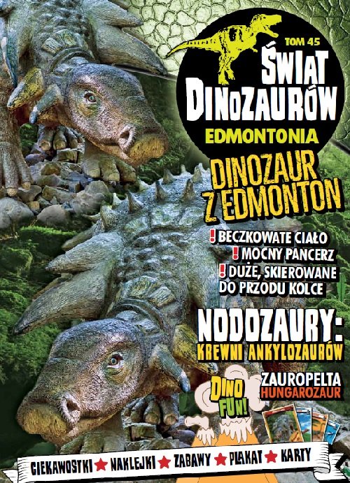 Image of Świat Dinozaurów Tom 45 EDMONTONIA