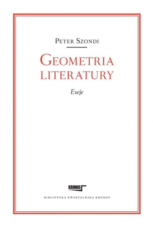 Image of Geometria literatury Eseje