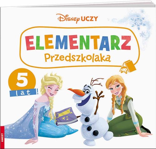 Image of Disney Uczy Kraina Lodu Elementarz przedszkolaka 5 lat