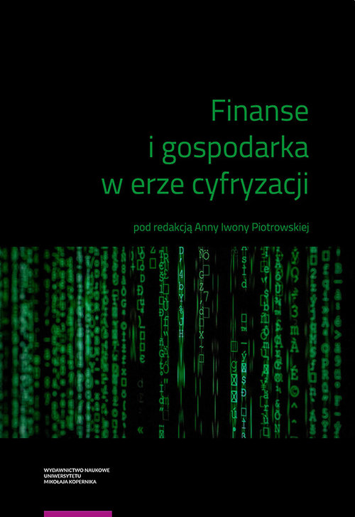 Image of Finanse i gospodarka w erze cyfryzacji