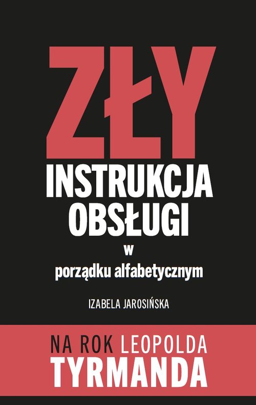 Image of Zły Instrukcja obsługi w porządku alfabetycznym