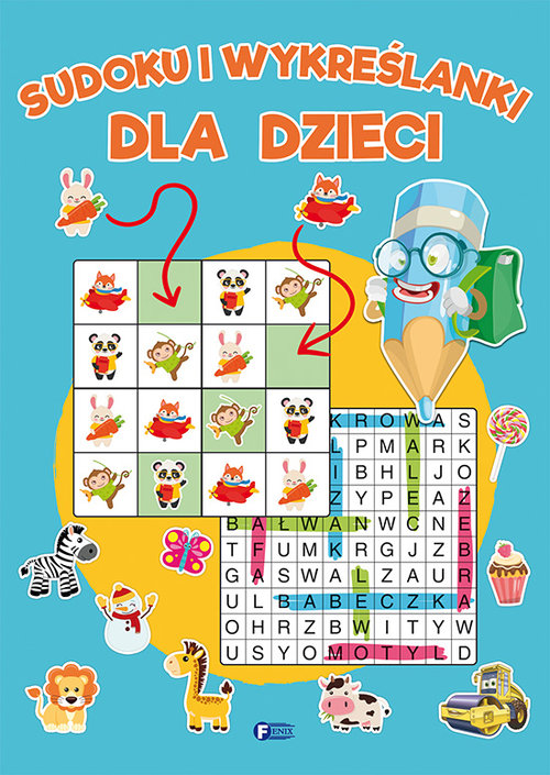 Image of Sudoku i wykreślanki dla dzieci