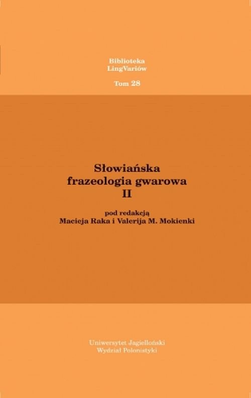 Image of Słowiańska frazeologia gwarowa II